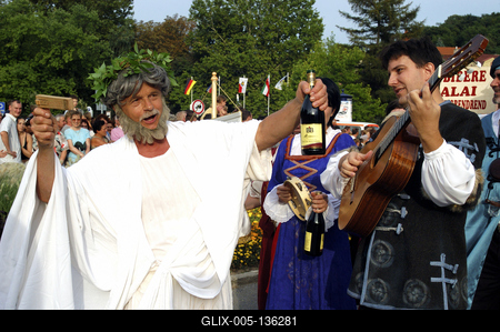 Balatonboglári Szüreti Fesztivál 2006-stock-foto