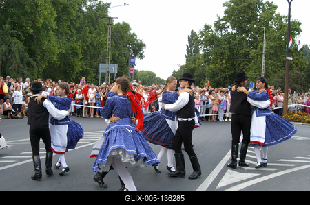 Balatonboglári Szüreti Fesztivál 2006-stock-foto