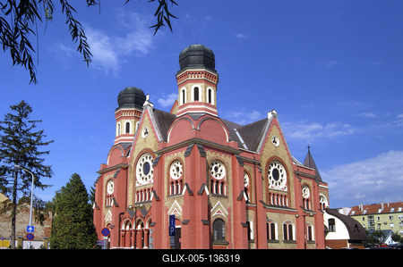 Zalaegerszeg – egykori Zsinagóga-stock-foto