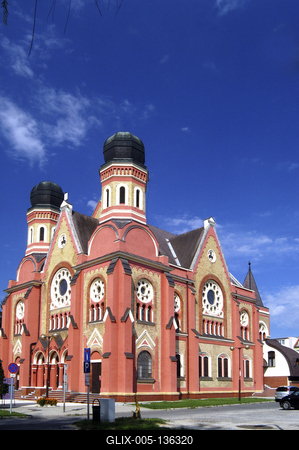 Zalaegerszeg – egykori Zsinagóga-stock-foto