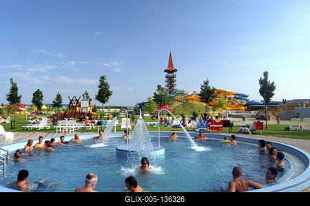 Zalaegerszeg, AquaCity-stock-foto