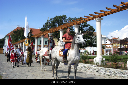 Szombathely, Történelmi Témapark-stock-foto