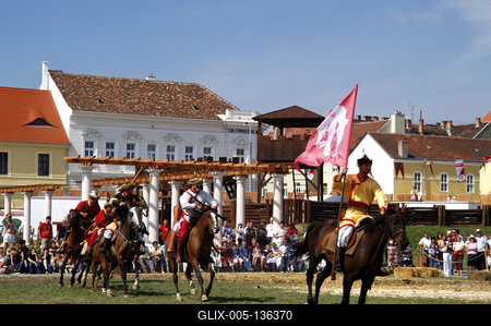 Szombathely, Történelmi Témapark-stock-foto