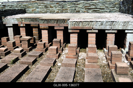 Szombathely, Romkert-stock-foto