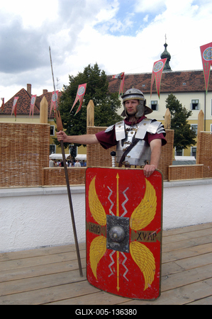 Szombathely, Savaria Történelmi Karnevál-stock-foto