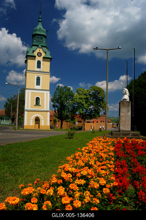 Szécsény, Tűztorony-stock-foto