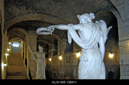 Az Esztergomi bazilika altemploma-stock-foto