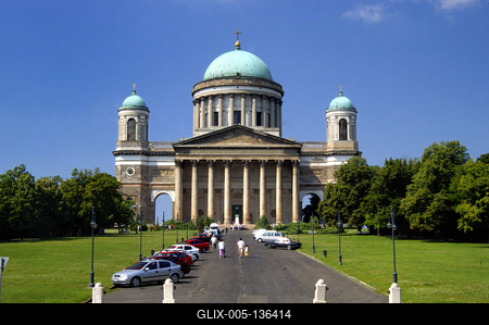 Esztergomi bazilika-stock-foto