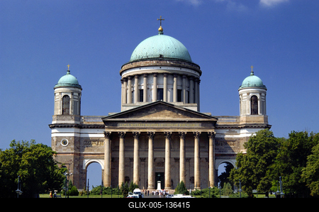 Esztergomi bazilika-stock-foto