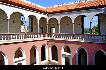 Visegrád, Királyi palota-stock-foto