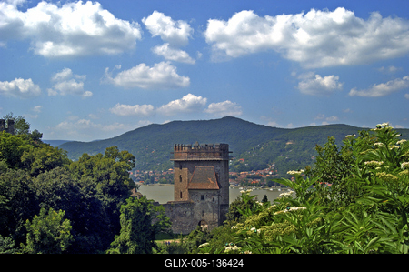 Visegrád, Alsóvár (Salamon-torony)-stock-foto