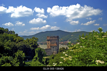 Visegrád, Alsóvár (Salamon-torony)-stock-foto
