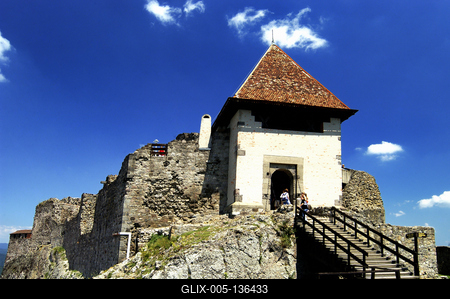 Visegrád, Fellegvár-stock-foto