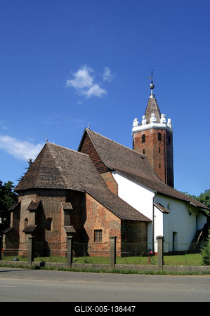 Csengeri református templom-stock-foto