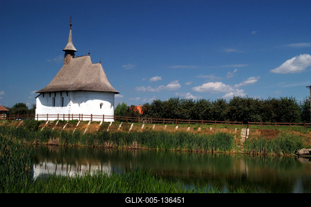 Csengersimai református templom-stock-foto
