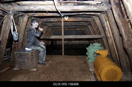 Salgótarján, Bányamúzeum-stock-foto