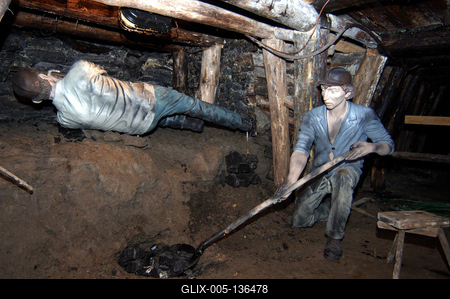 Salgótarján, Bányamúzeum-stock-foto