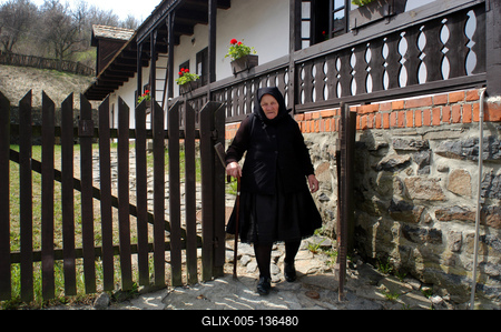 Hollókő, Ófalu védett falurész-stock-foto