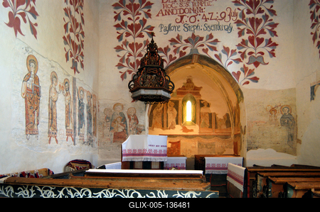 Csaroda, Református templom-stock-foto