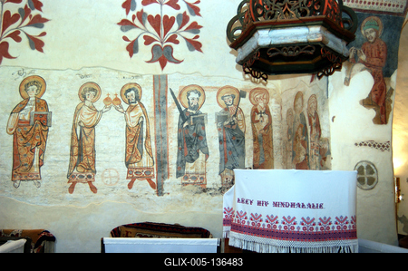 Csaroda, Református templom-stock-foto