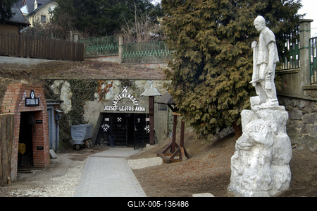 Salgótarján, Bányamúzeum-stock-foto