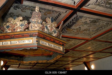 Tákosi református templom-stock-foto