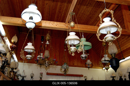 Zsámbék, Lámpamúzeum-stock-foto
