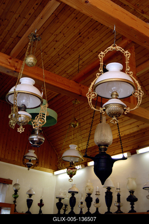 Zsámbék, Lámpamúzeum-stock-foto