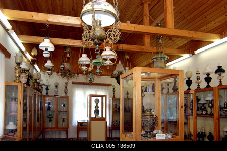 Zsámbék, Lámpamúzeum-stock-foto