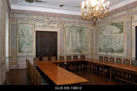 Szirák, Teleki-Degenfeld-kastély-stock-foto