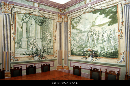 Szirák, Teleki-Degenfeld-kastély-stock-foto