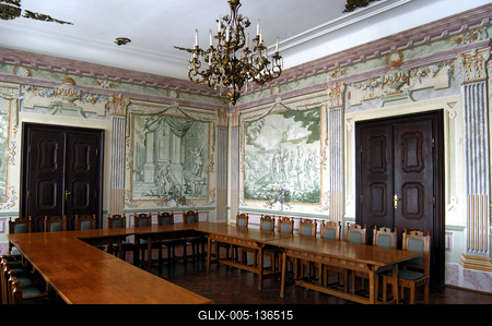 Szirák, Teleki-Degenfeld-kastély-stock-foto