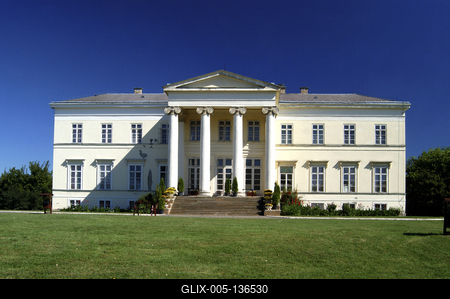 Gyömrő, Teleki-kastély-stock-foto