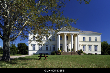 Gyömrő, Teleki-kastély-stock-foto