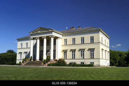 Gyömrő, Teleki-kastély-stock-foto