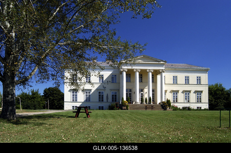 Gyömrő, Teleki-kastély-stock-foto