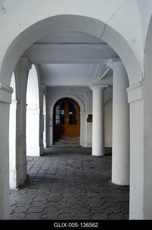 Szekszárd, a régi Vármegyeháza-stock-foto