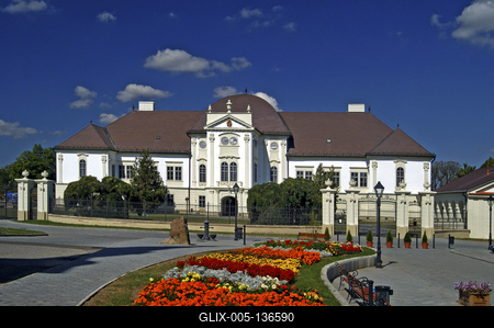 Szécsény, Forgách-kastély-stock-foto