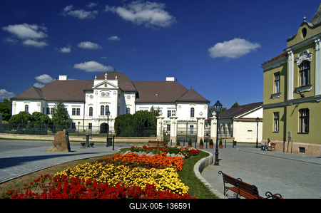 Szécsény, Forgách-kastély-stock-foto