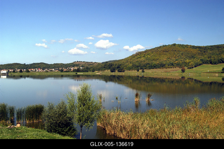 Bátonyterenye, Maconkai-víztározó (Horgásztó)-stock-foto