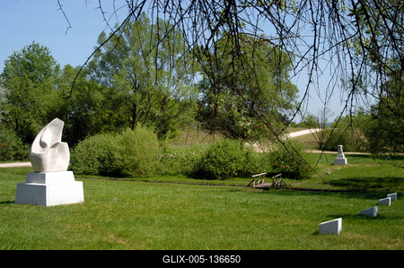 Veresegyház, Japánkert-stock-foto