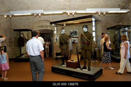 Komárom, Monostori erőd-stock-foto