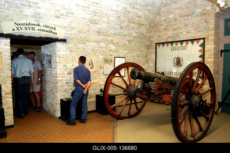 Komárom, Monostori erőd-stock-foto