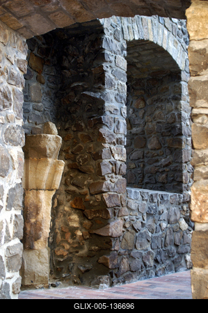 A Hollókői vár-stock-foto