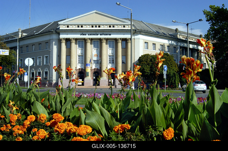 Nyíregyháza, Jósa András múzeum-stock-foto