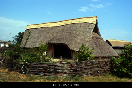 Százhalombatta, "Matrica" Múzeum és Régészeti Park-stock-foto
