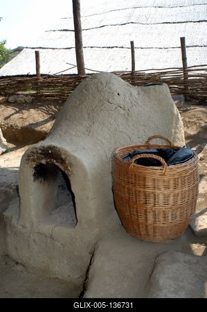 Százhalombatta, "Matrica" Múzeum és Régészeti Park-stock-foto