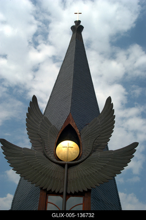 Százhalombatta, Szent István templom-stock-foto