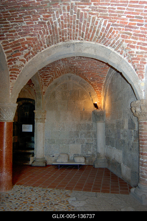 Esztergomi vár-stock-foto