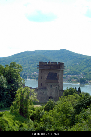 Visegrád, Alsóvár (Salamon-torony)-stock-foto